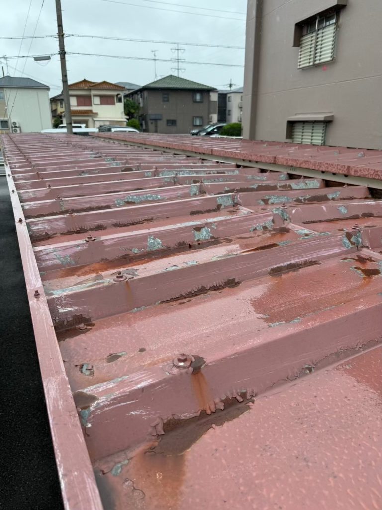 宝塚市マンション屋根塗装